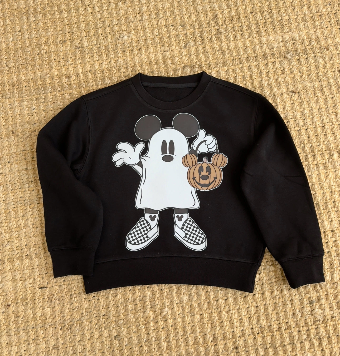 Mouse Ghost Bestie kids crewneck - Mickey