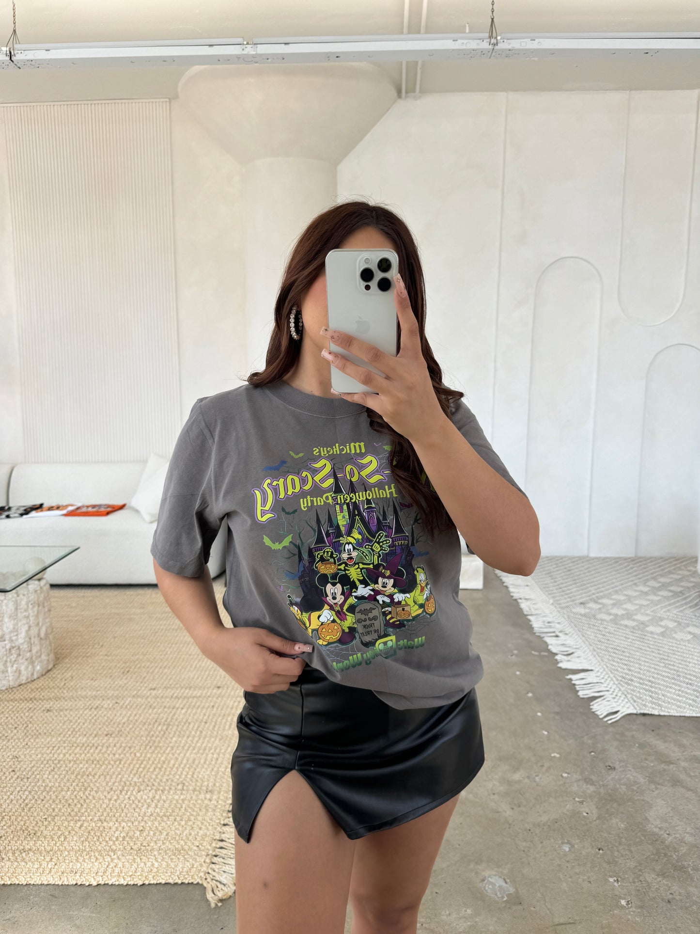 Not so scary Halloween Oversized tee