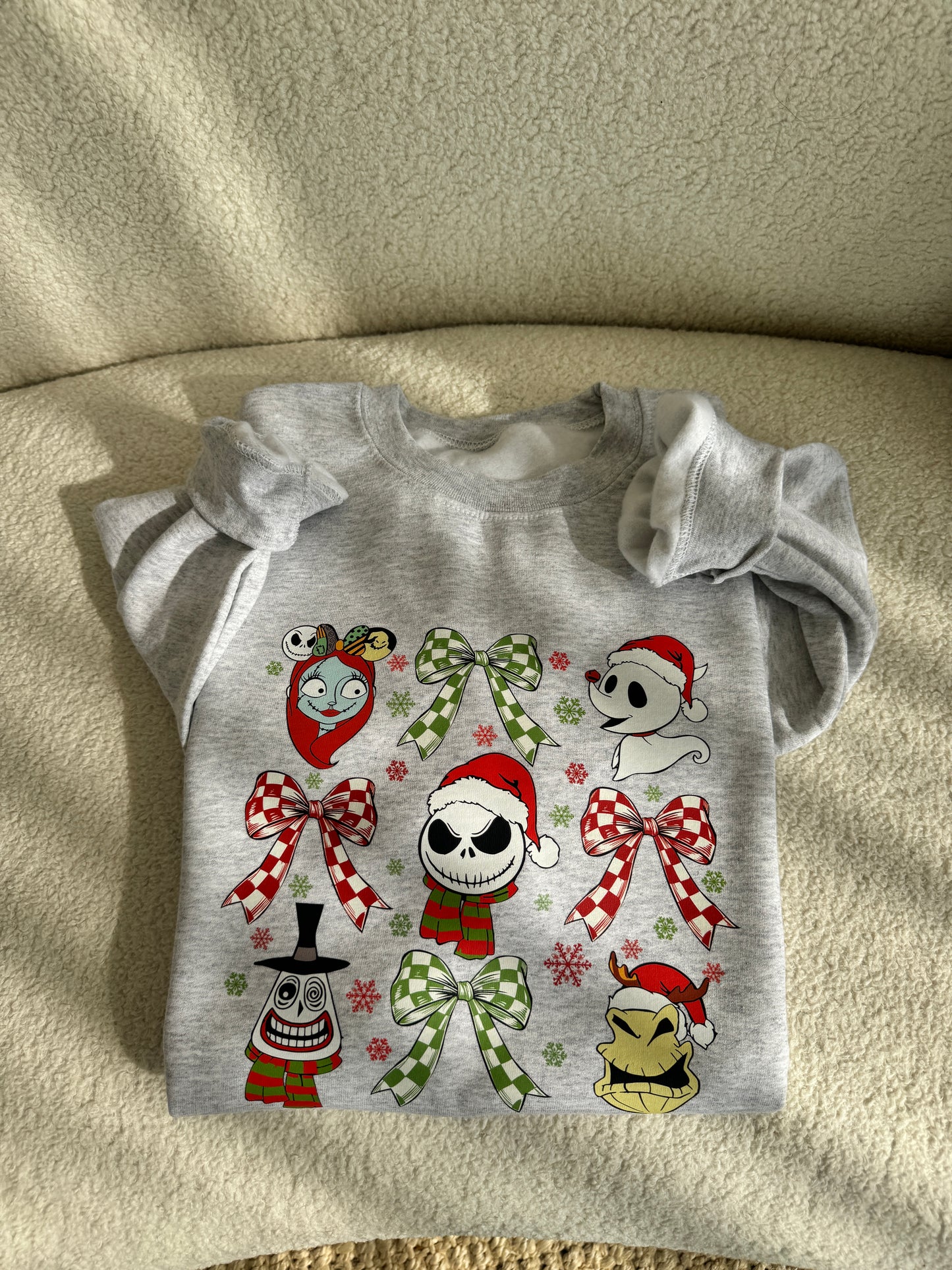 Sally & Jack cutesy bows crewneck