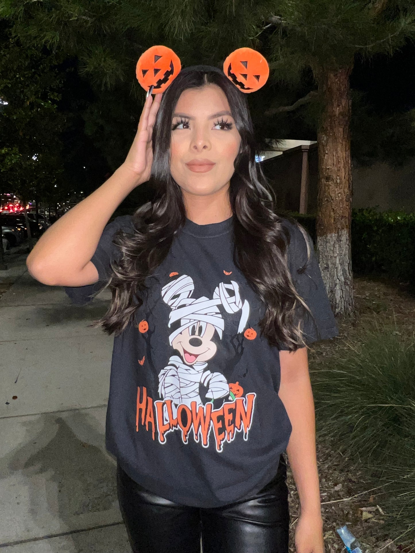 Mickey mummy black shirt