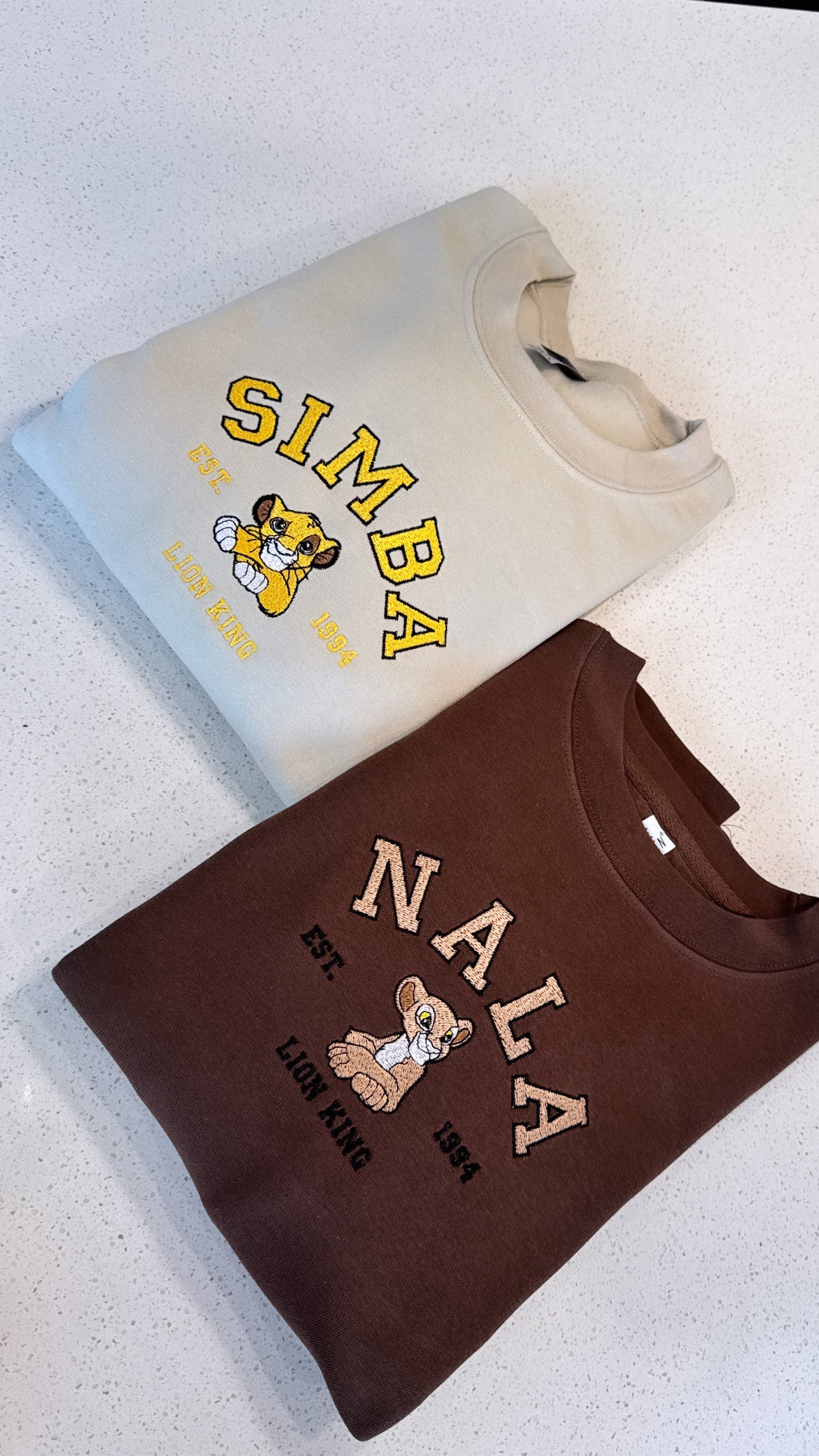 Simba & Nala crewneck