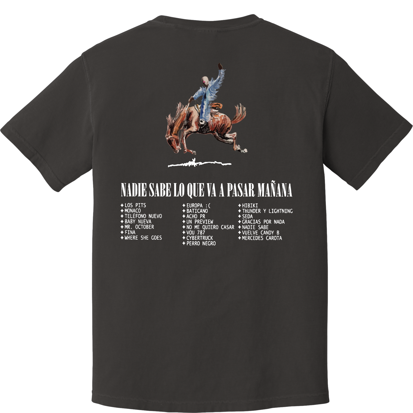 Nadie Sabe Tee ( Front & Back)