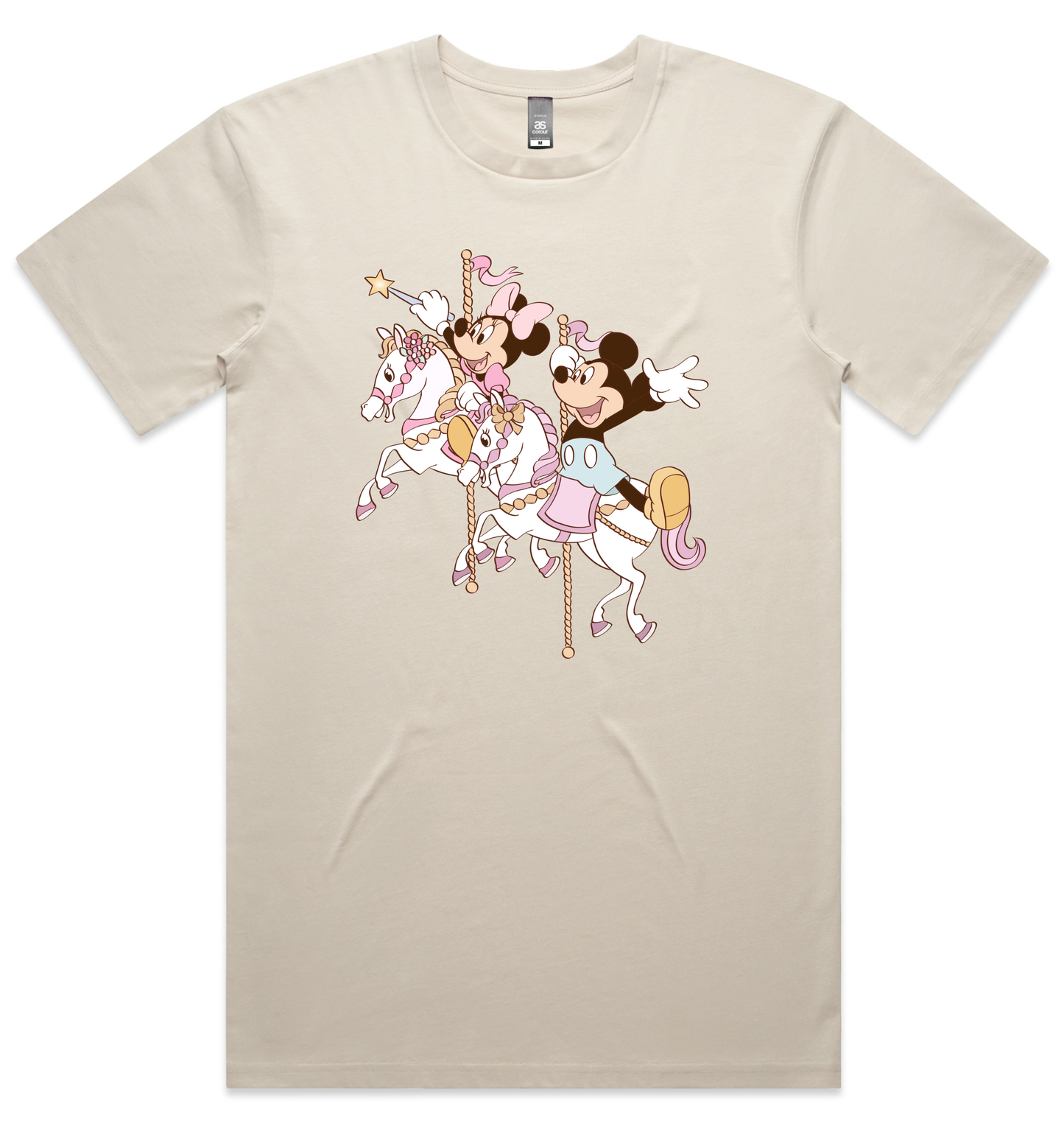 Minnie Mickey Carousel Tee