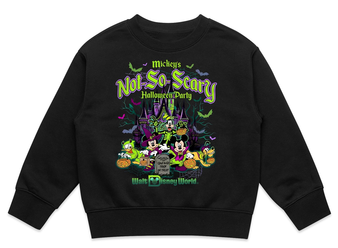 Not so scary Halloween Crewneck kids