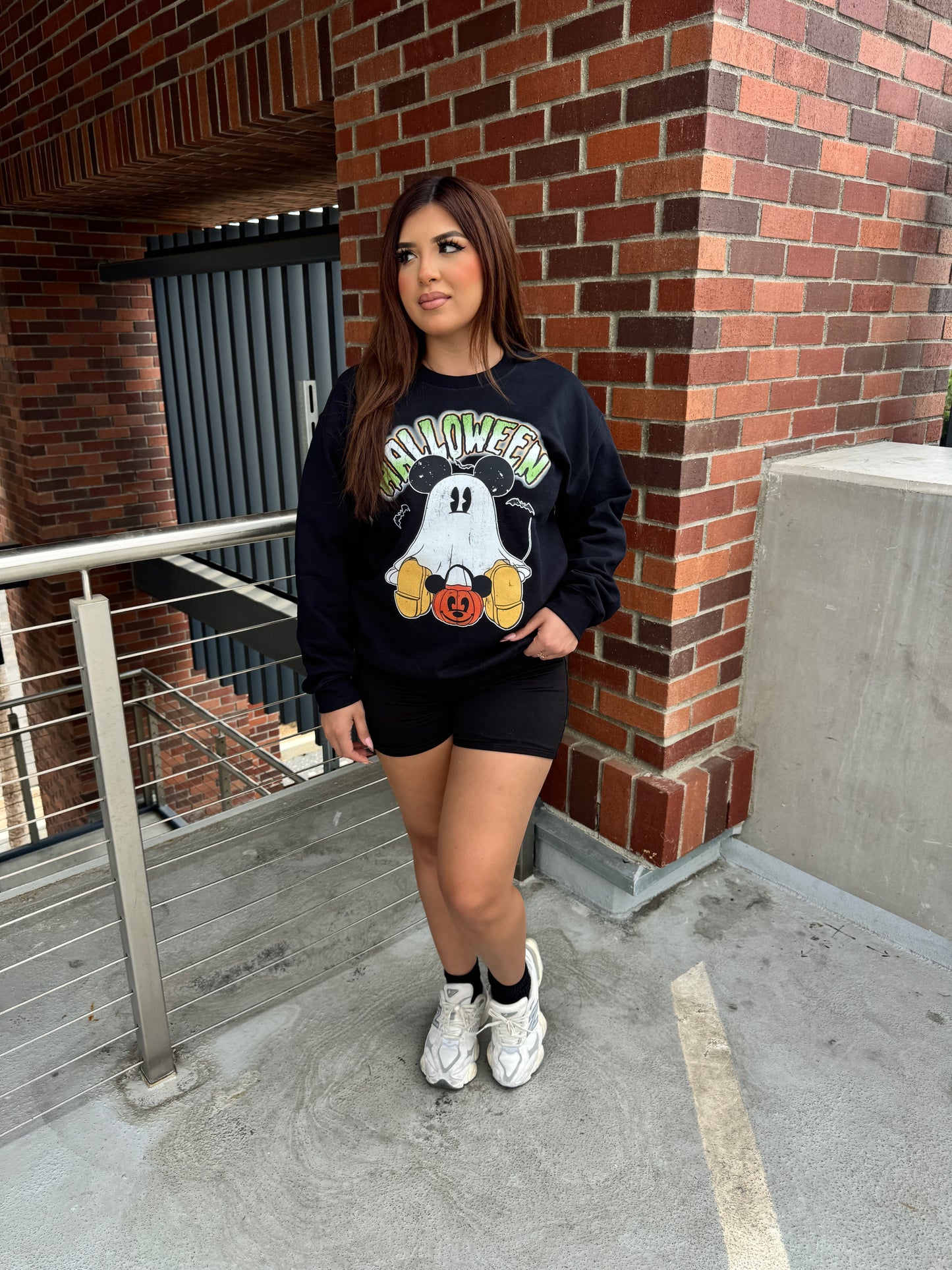 Halloween Ghost Crewneck