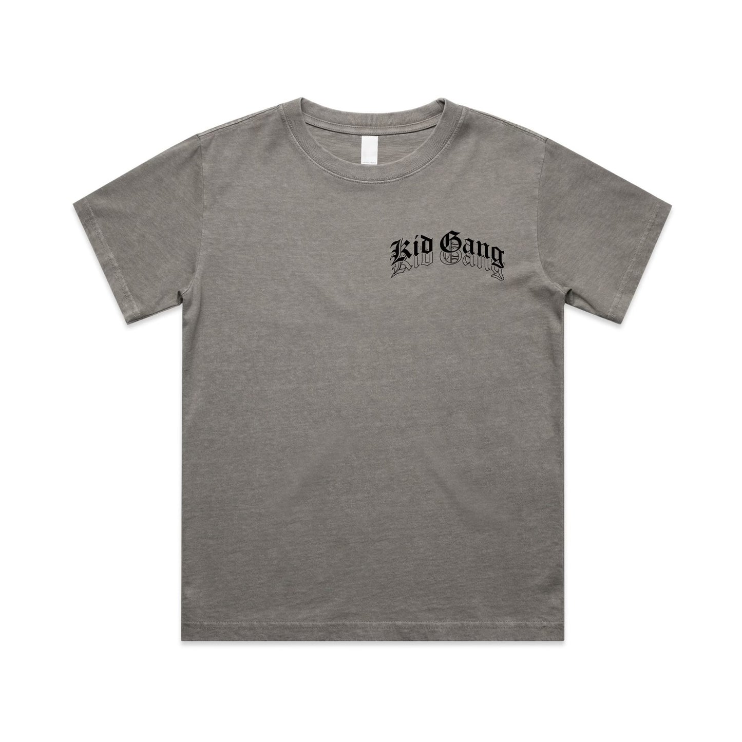 Kid Gang Grey Faded tee