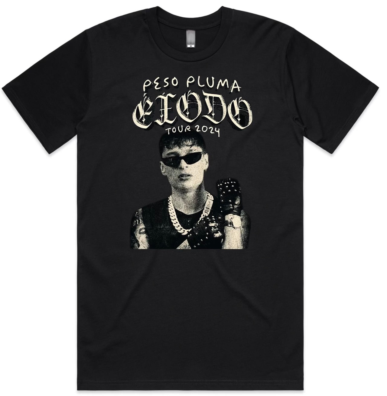 Peso Pluma Tour- Black (Relaxed Tee)