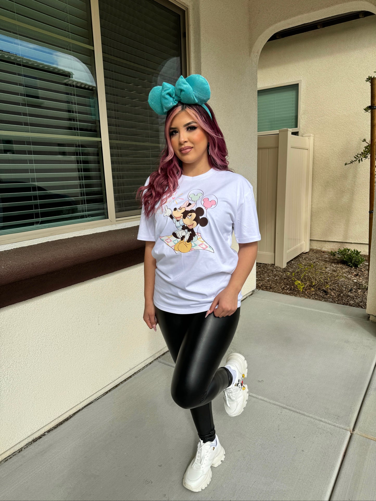 Minnie Mickey Magical Fireworks Tee