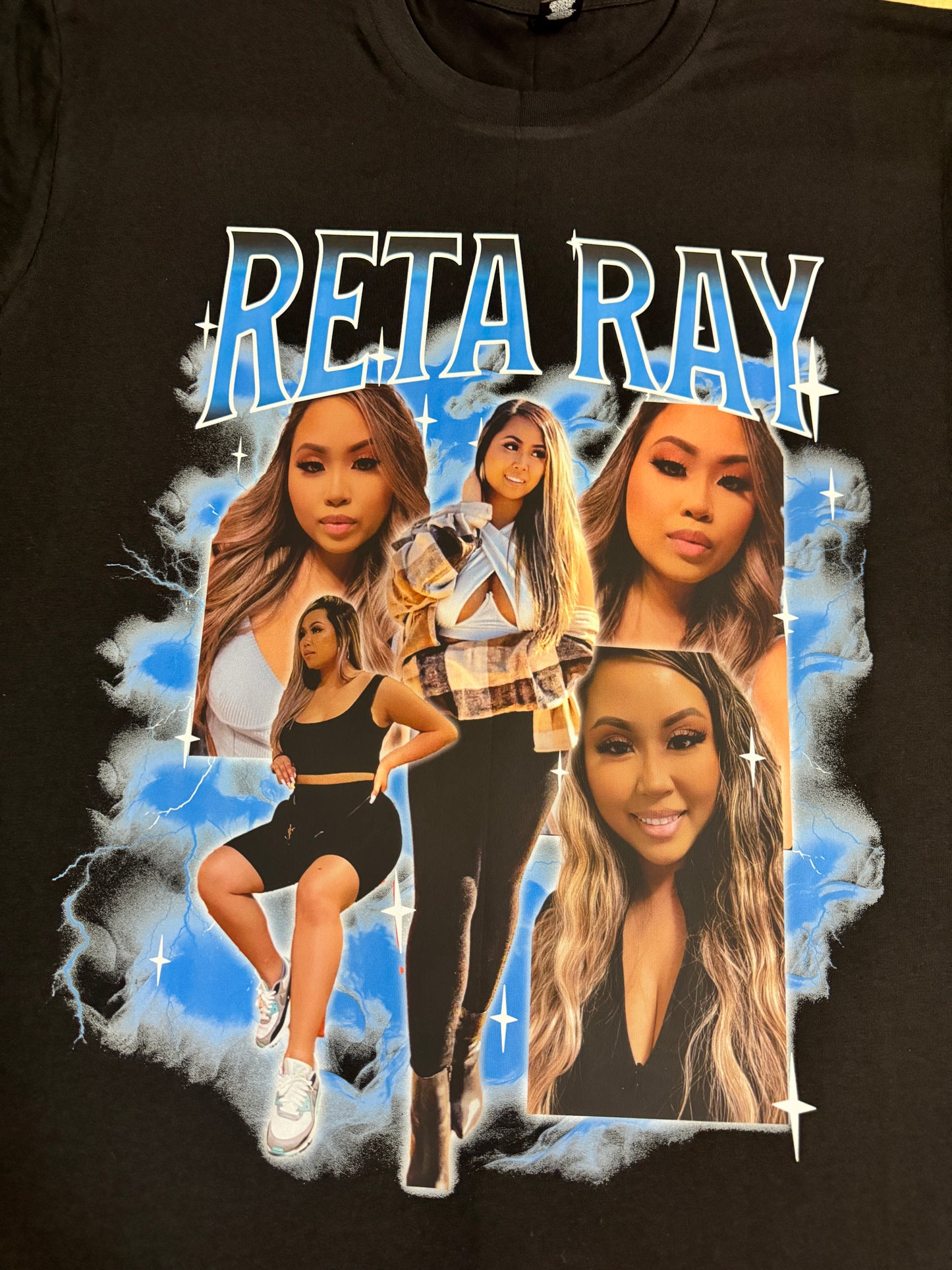 Custom Vintage Tee (Black)