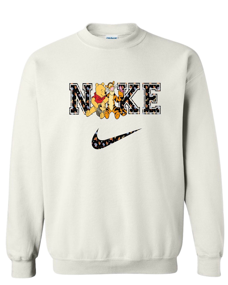 Nke Pooh & Tiger crewneck (2 color options)