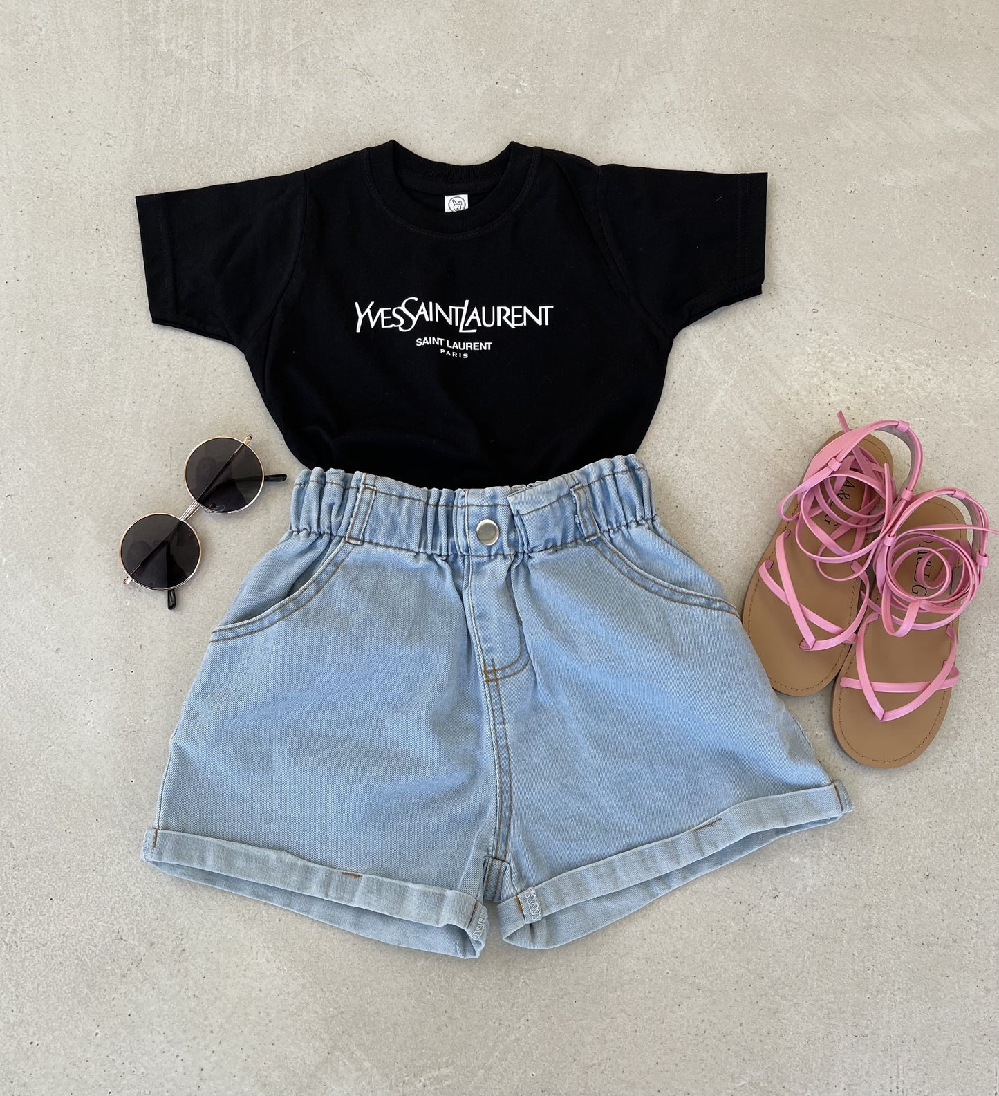 Saint tee- Black (kids)