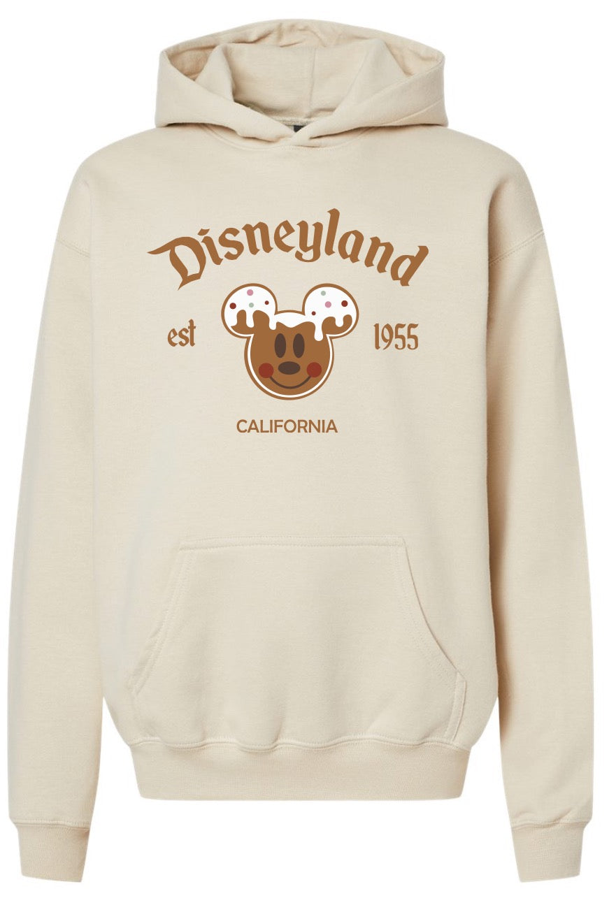 Mickey Gingerbread Cookie Hoodie Kids