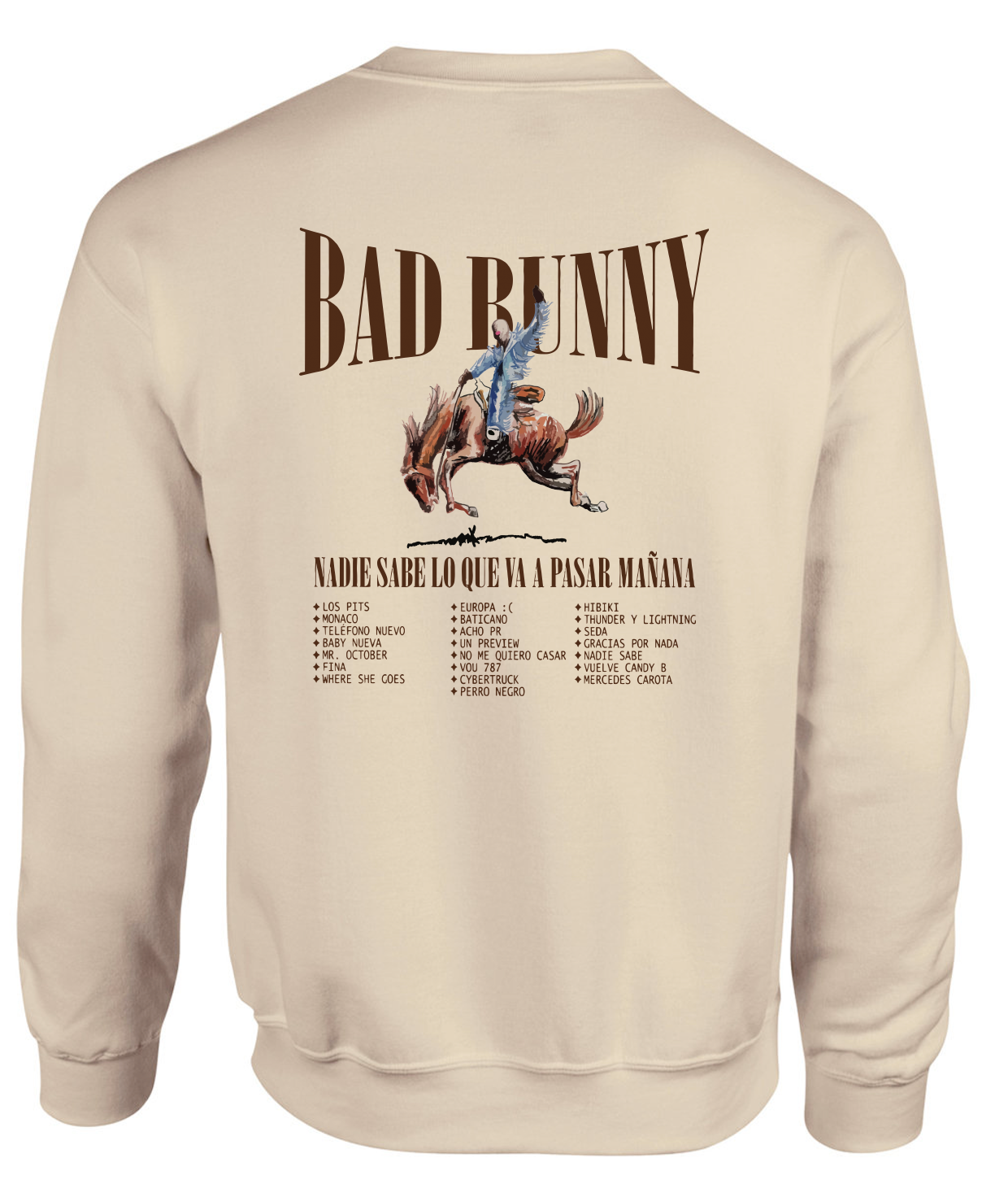 Monaco Crewneck (Front & Back)