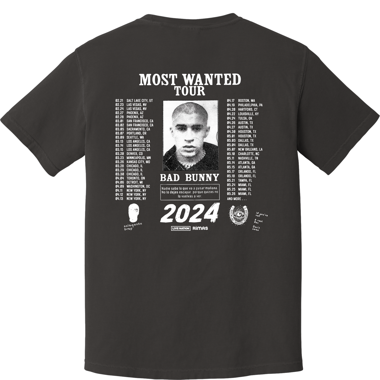 2024 Tour Tee (Front & Back)