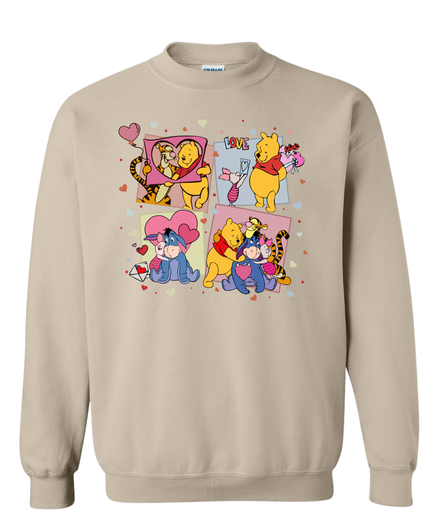 Pooh Valentines Day (3 Colors)