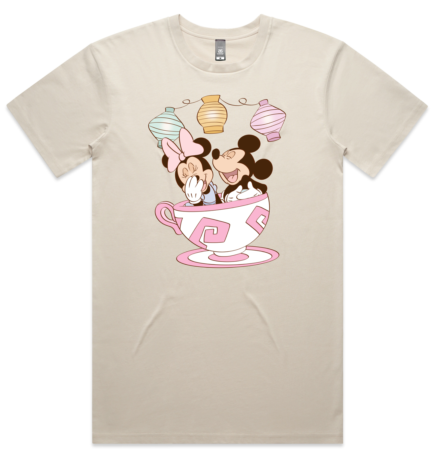 Minnie Mickey Tea Cups Tee