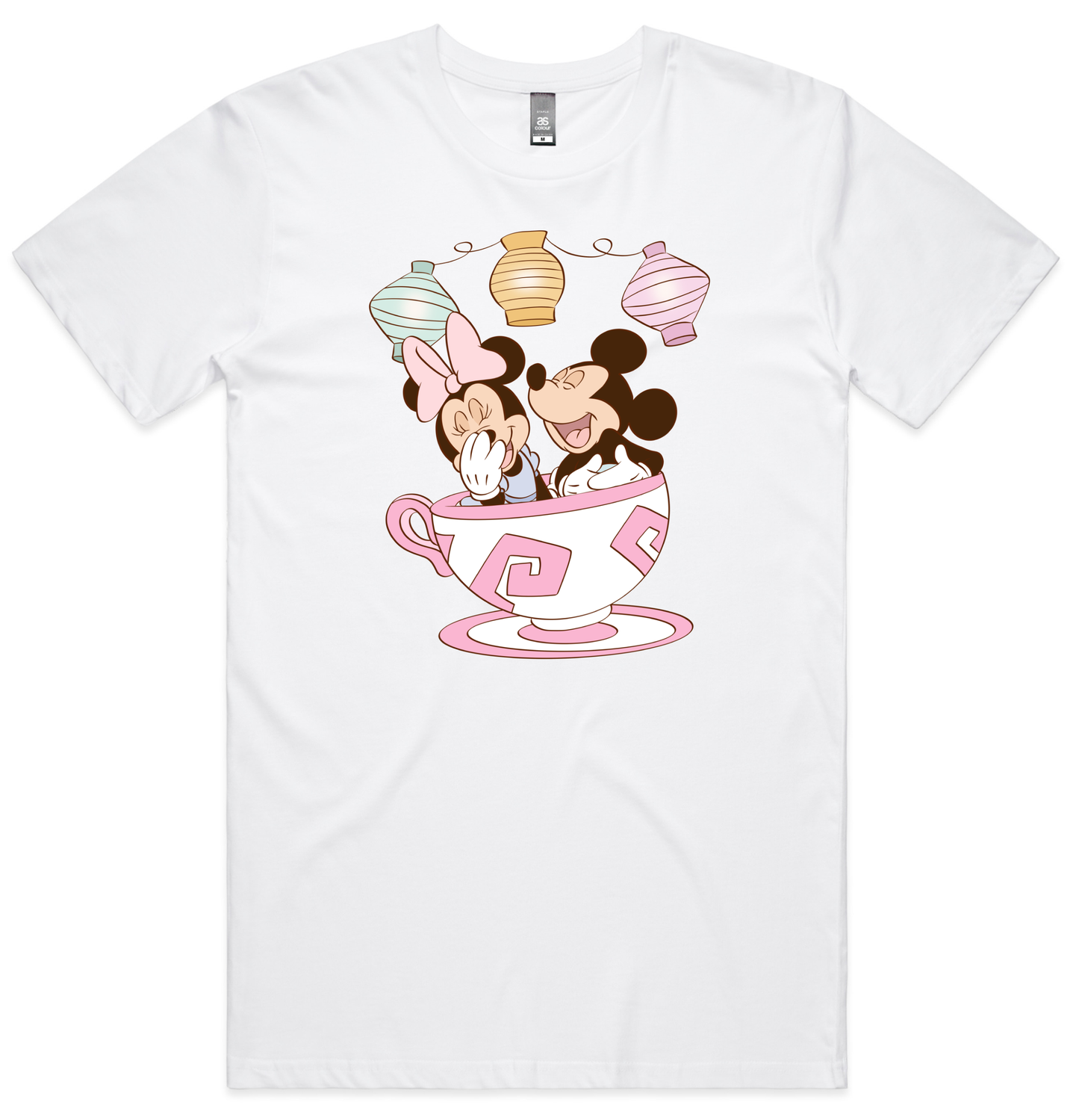 Minnie Mickey Tea Cups Tee