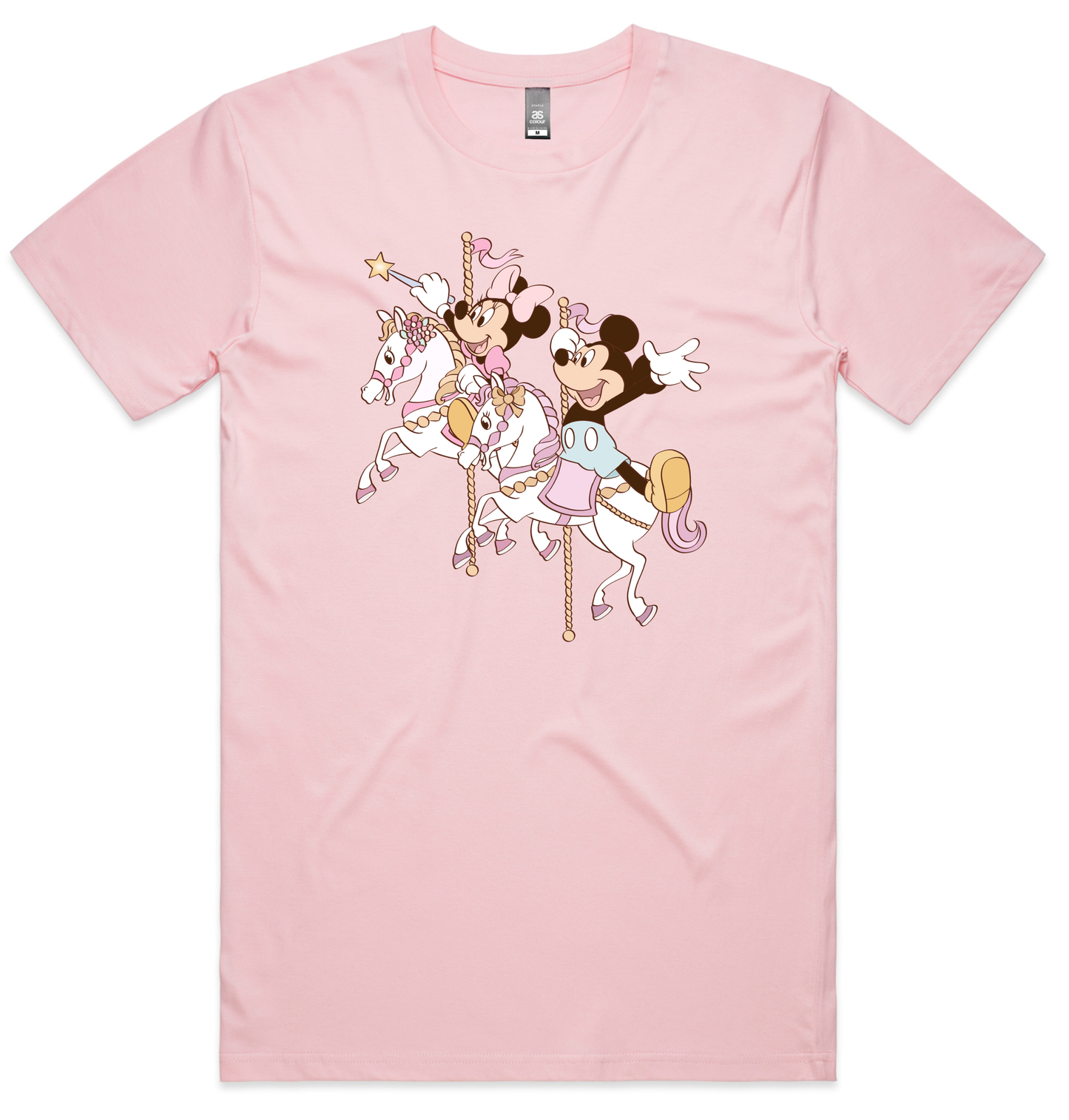 Minnie Mickey Carousel Tee