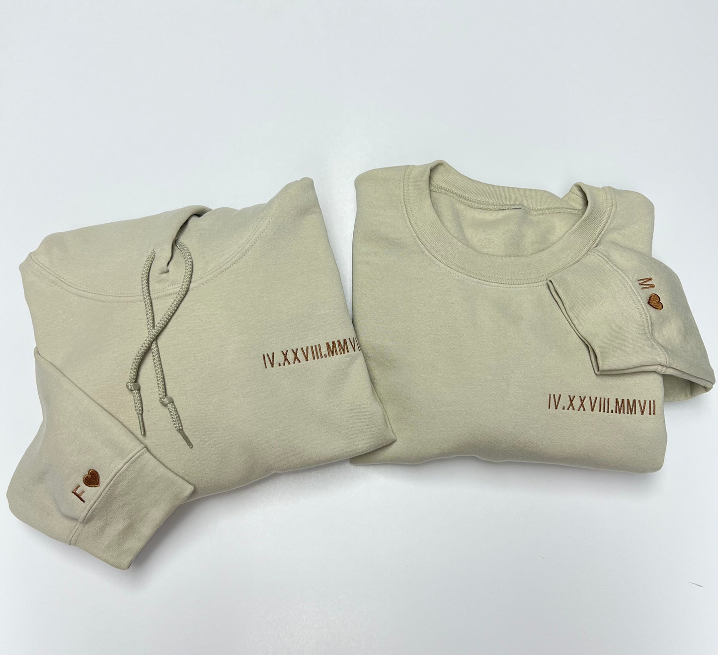 Custom Roman Numeral CREWNECK