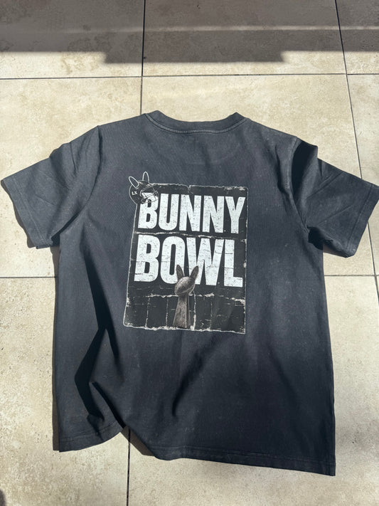 Bunny Bowl stone wash women’s heavy relaxed tee