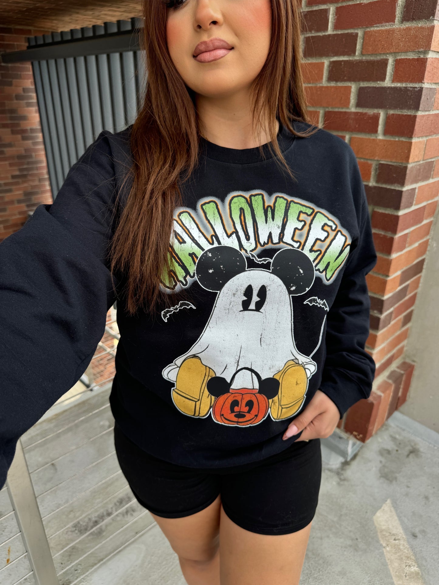 Halloween Ghost Crewneck