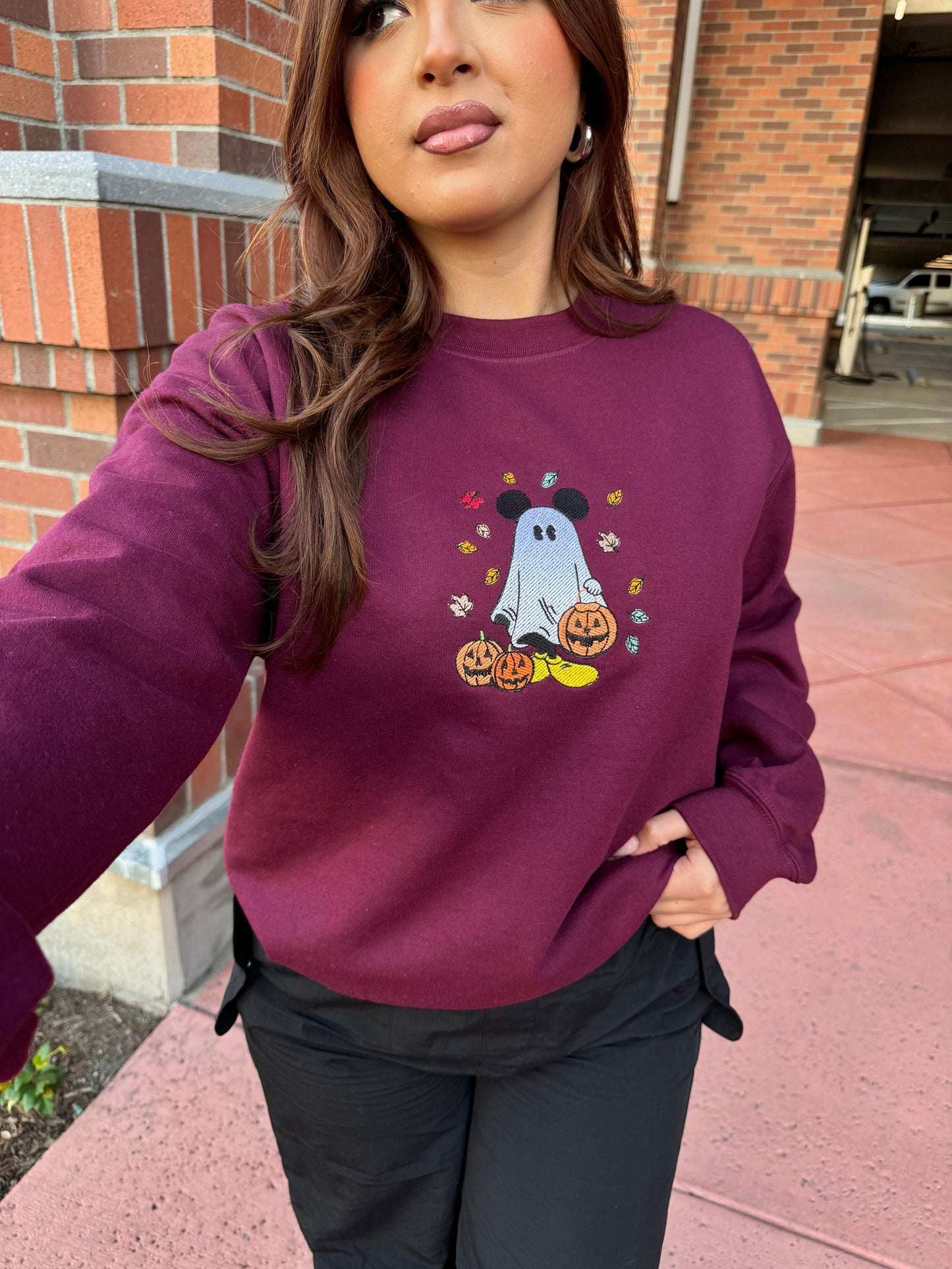Mickey in Fall Crewneck
