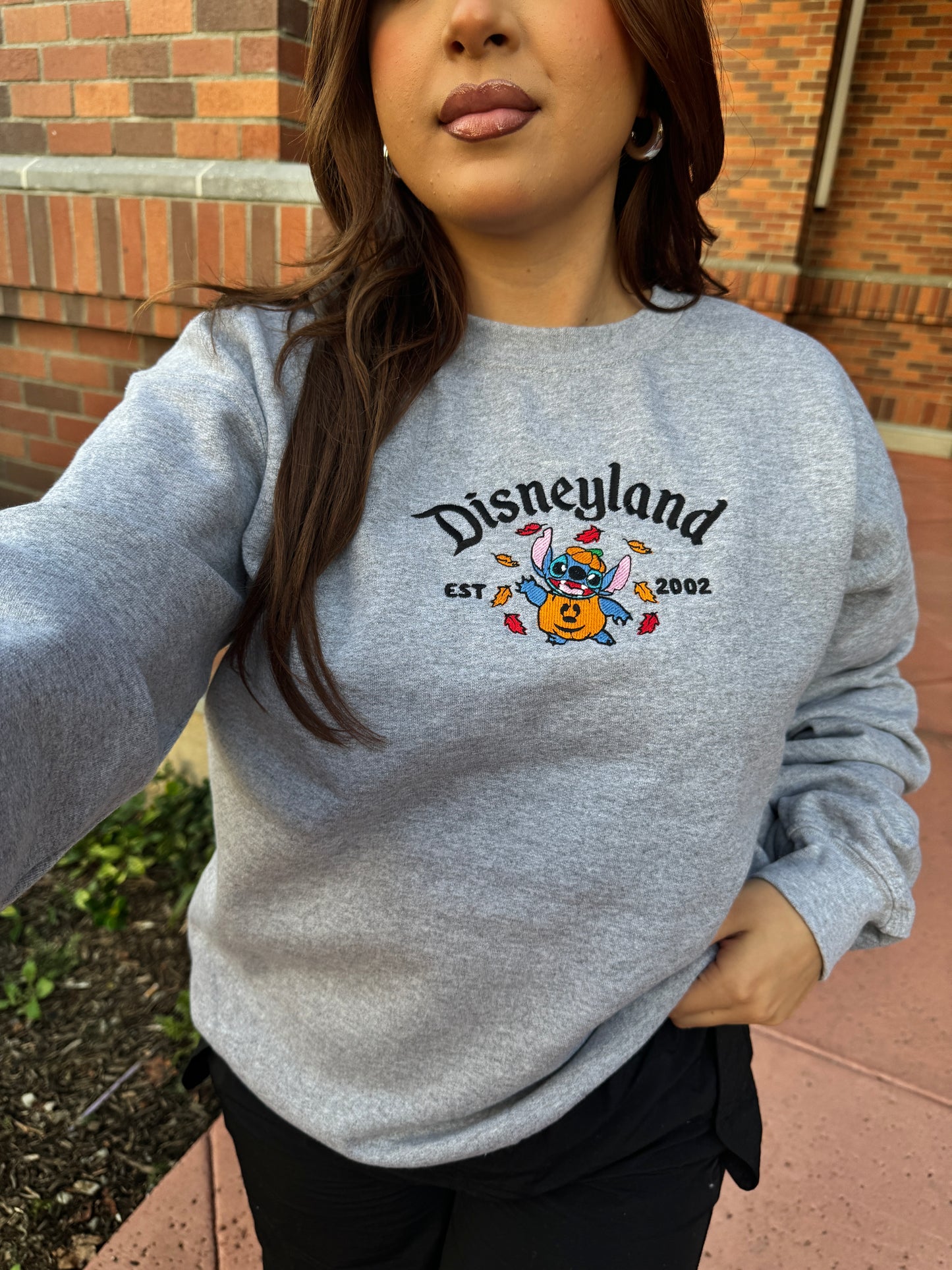 Pumpkin Stitch Crewneck