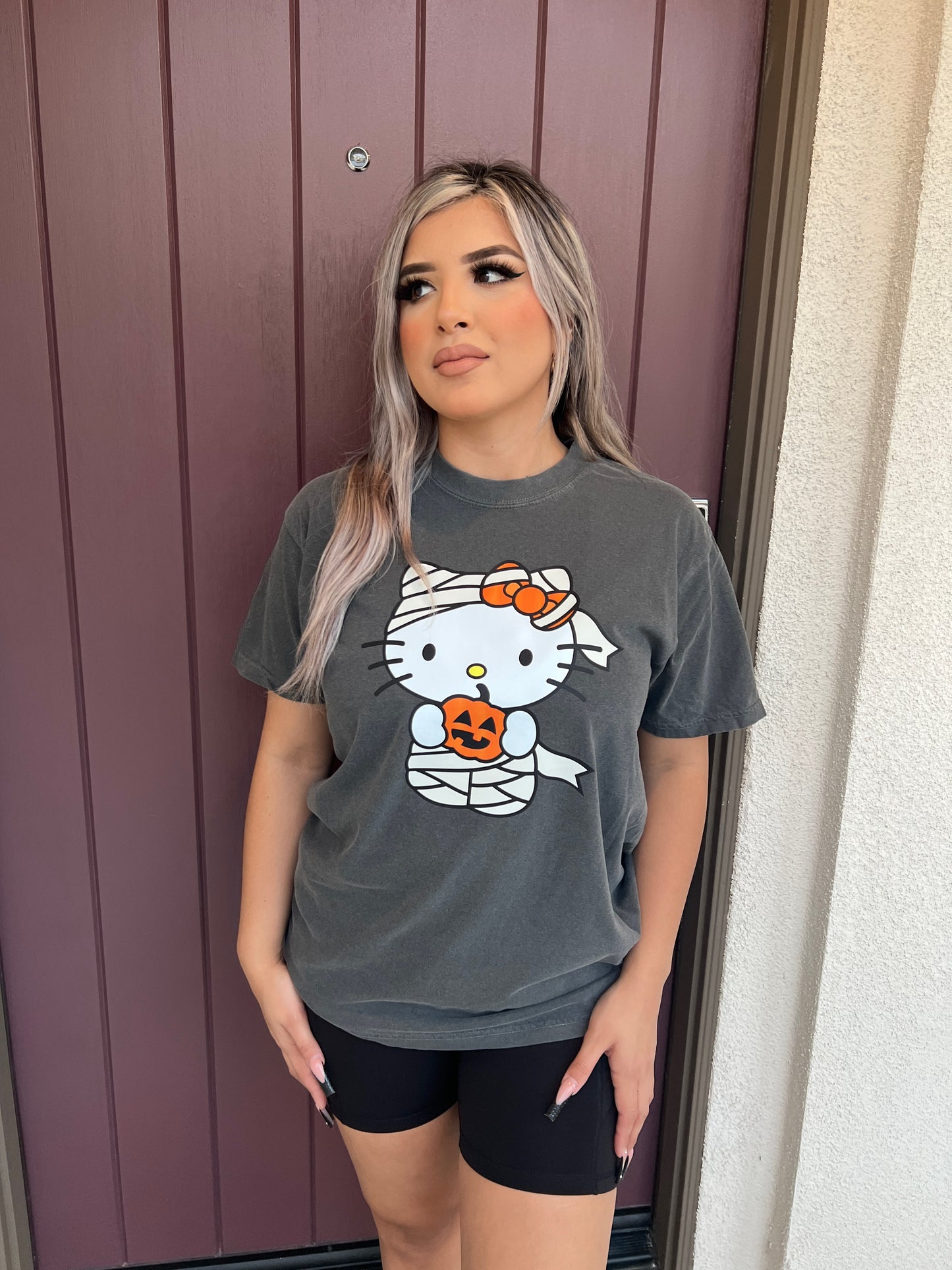 Hello kitty mummy shirt