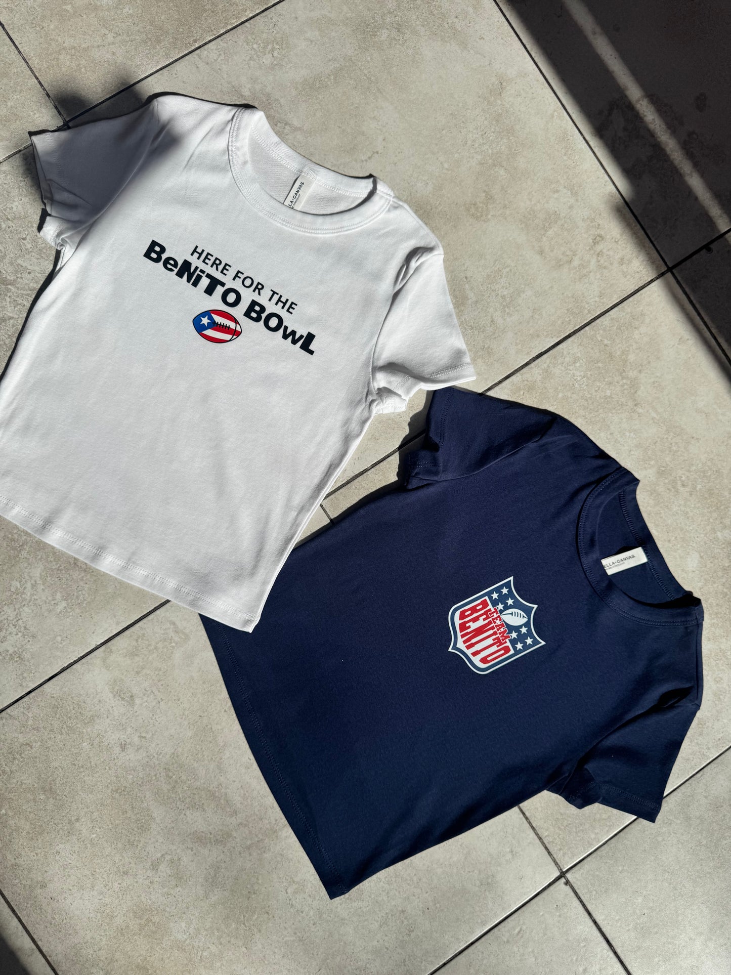 Team Benito Baby rib crop tee
