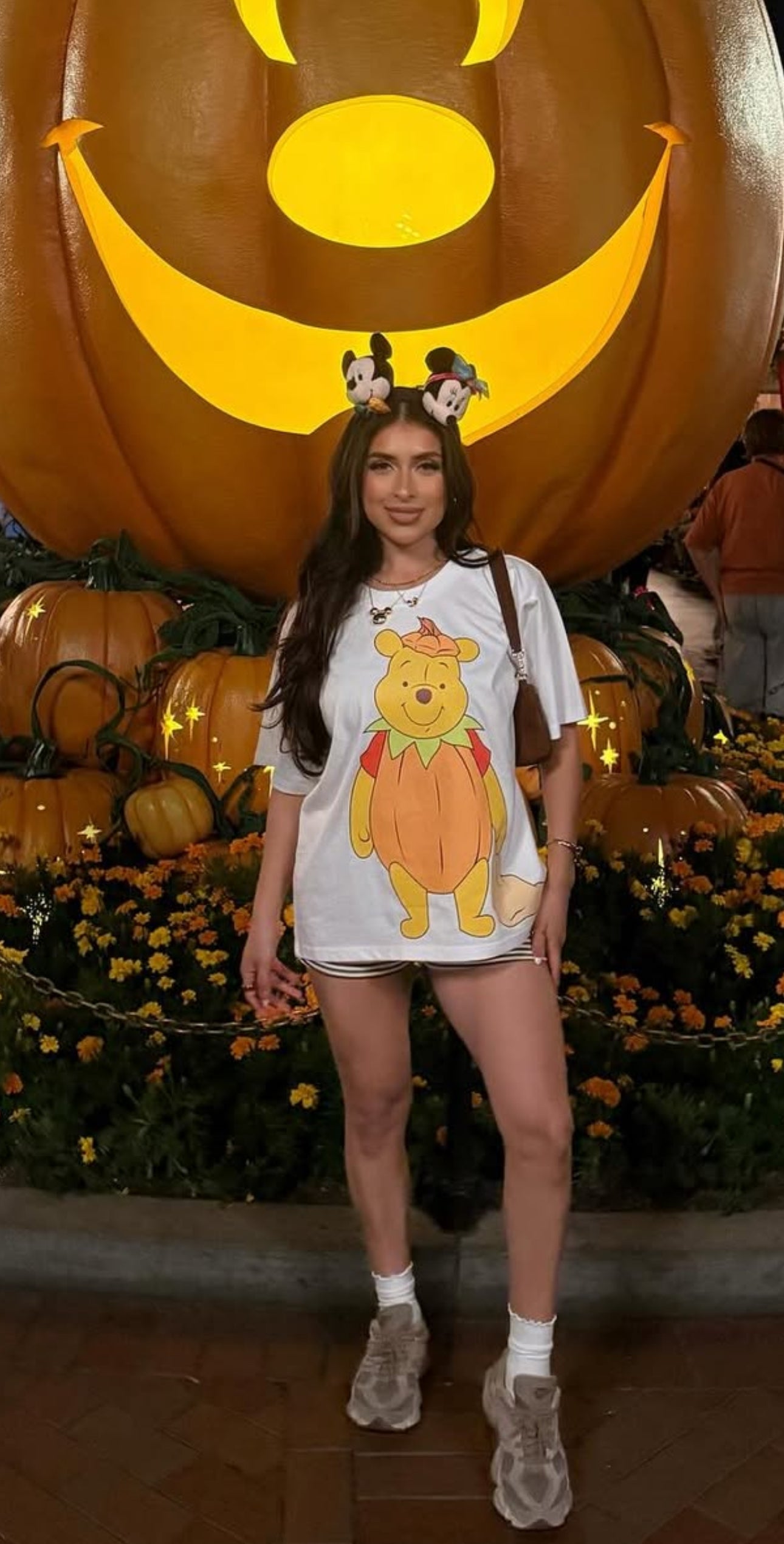 Winnie the pooh pumpkin tee