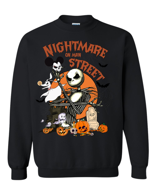 Nightmare on main st Jack crewneck