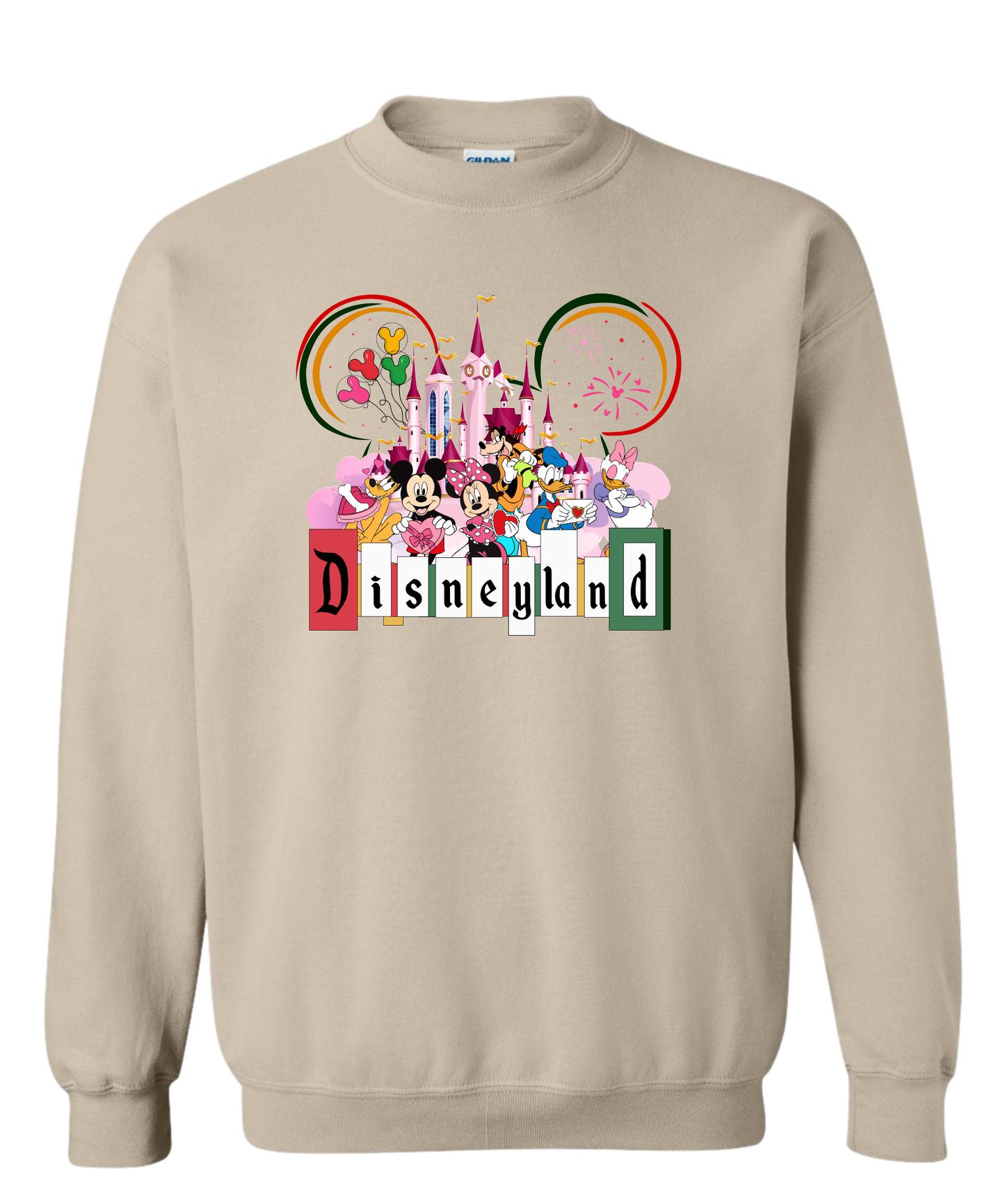 Disneyland Valentines ( 4 Colors)