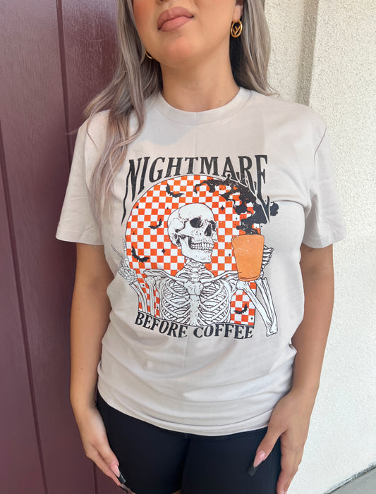 Nightmare Before Coffee shirt