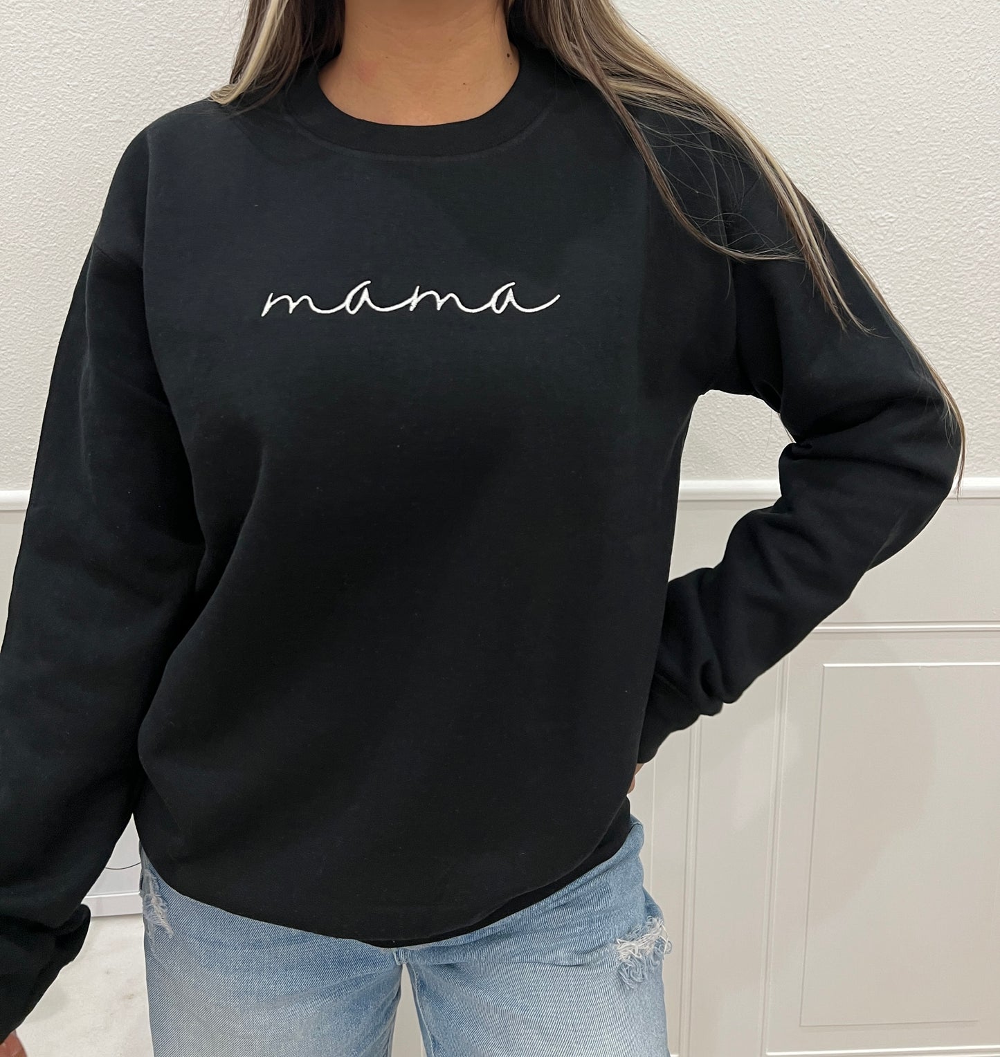 m a m a (cursive)