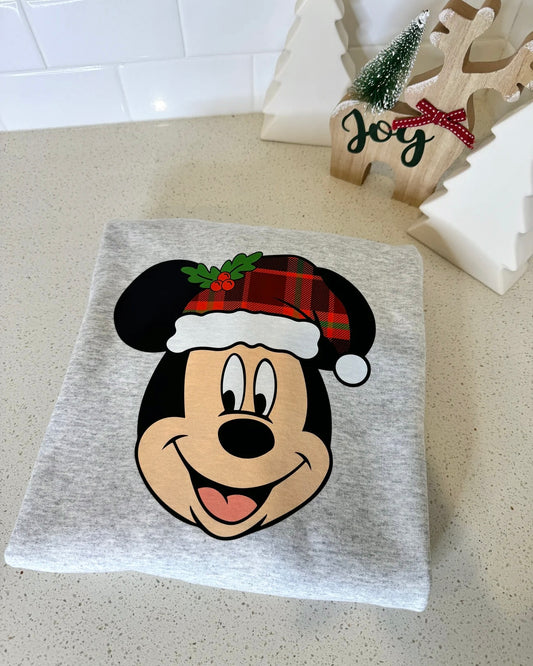 Mickey Xmas Head