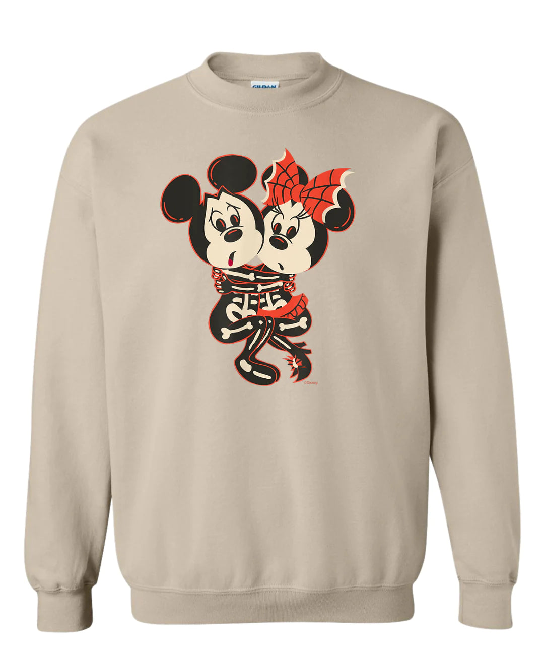 Mickey & Minnie Skeleton