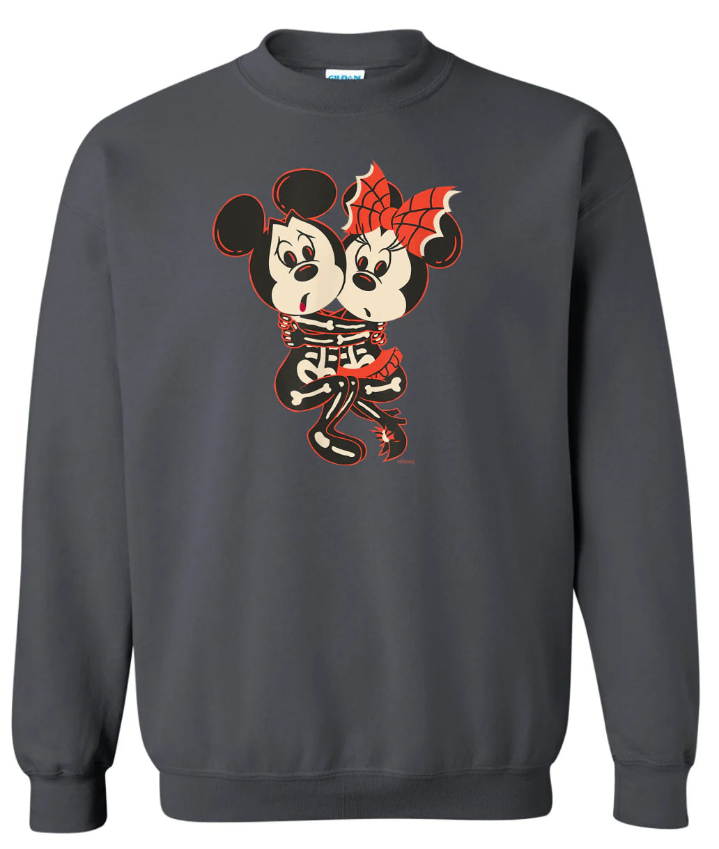 Mickey & Minnie Skeleton