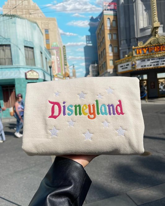 Disneyland Embroidered crewneck