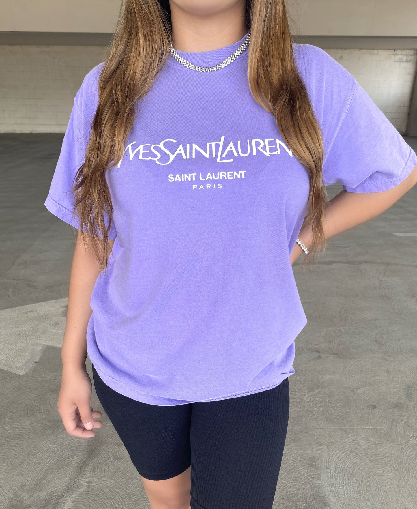 Saint tee- Purple