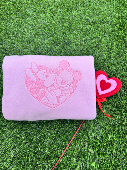 Minnie Mickey Love (Light Pink)