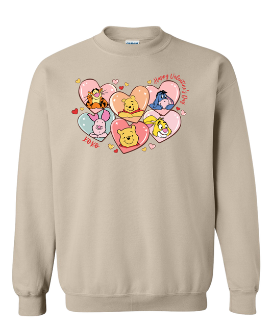 Pooh Friends V Day (4 Colors)