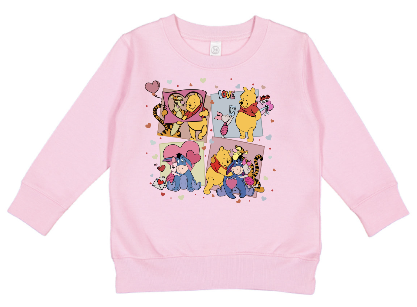 Pooh Valentines Day KIds (2 Colors)