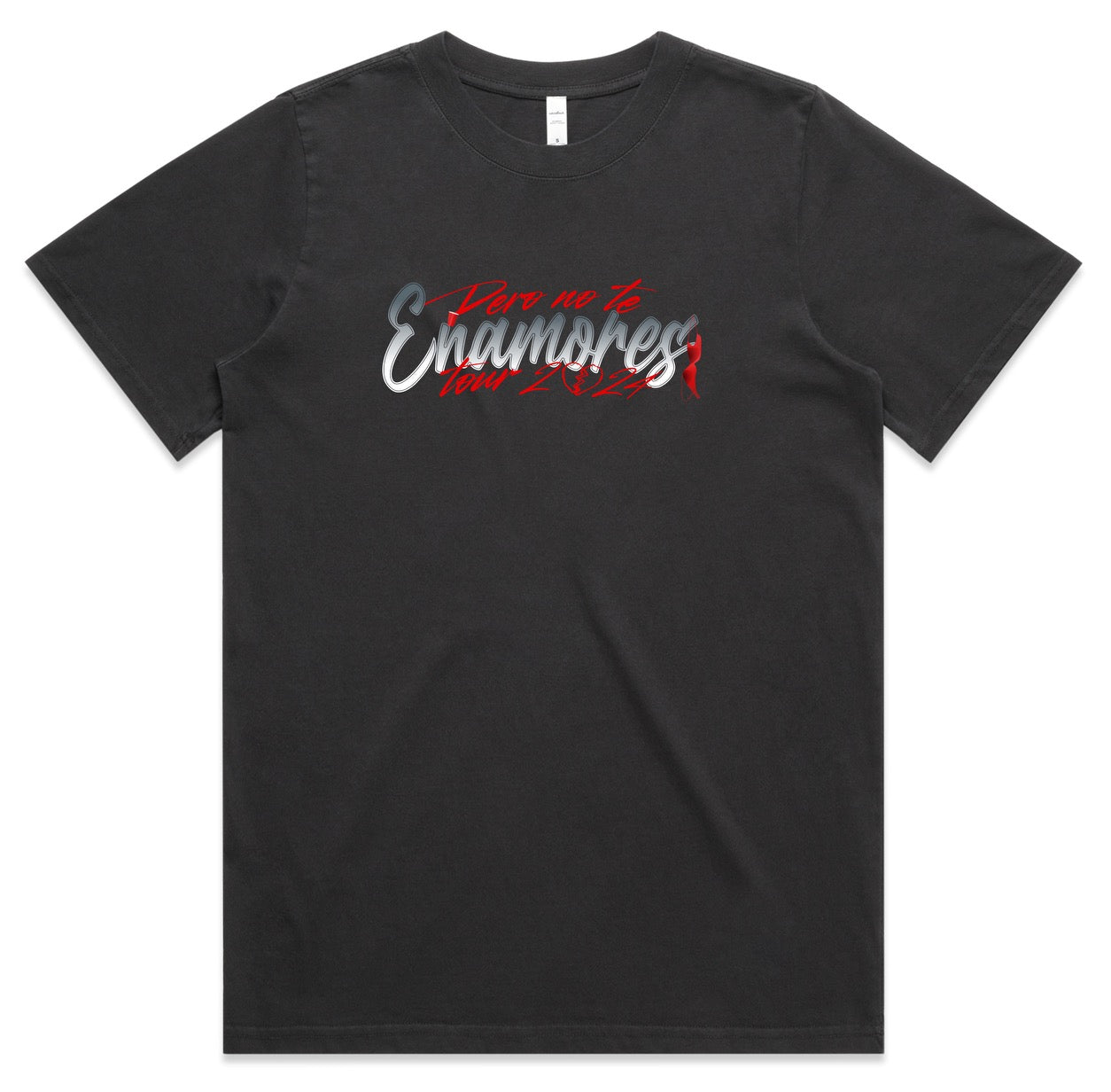 Pero no te Enamores tour tee (Faded black) Women’s