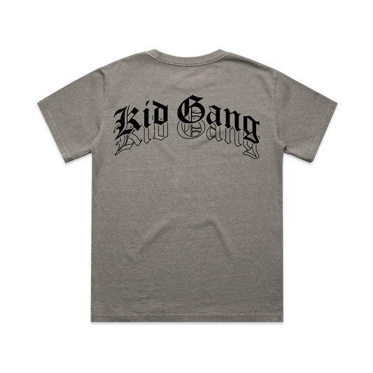 Kid Gang Grey Faded tee