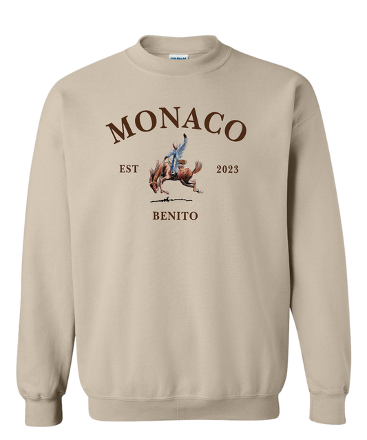 Monaco Crewneck (Front & Back)