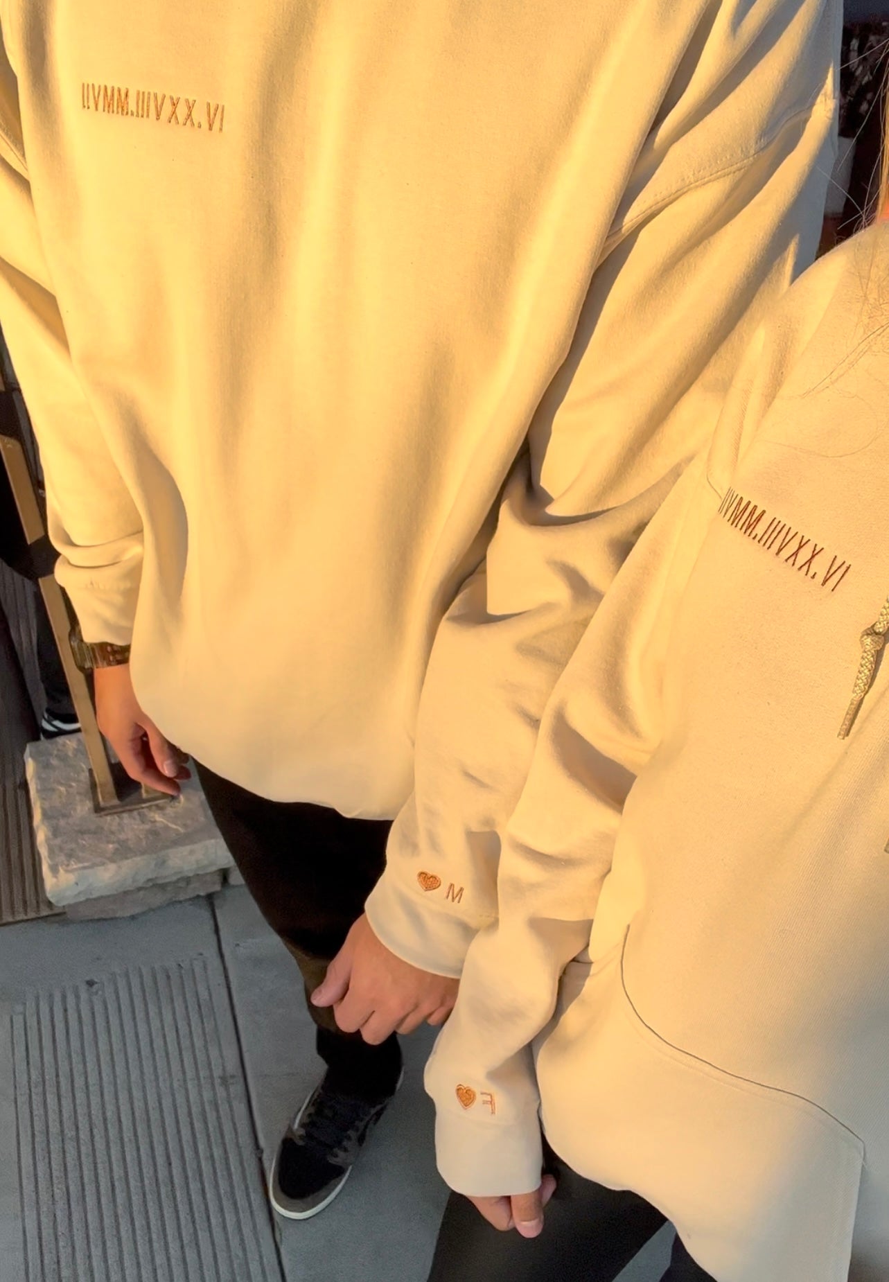Custom Roman Numeral HOODIE